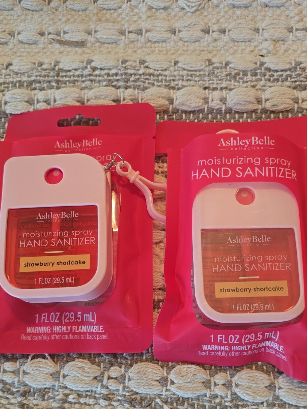 AshleyBelle Moisturizing Spray Hand Sanitizer - Strawberry Shortcake - Pink